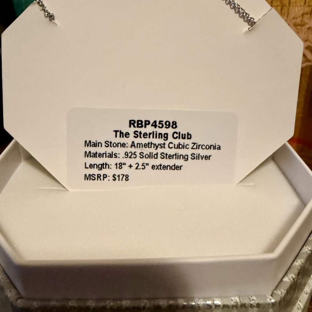 Bomb Party Necklace RBP 4598 The Sterling Club - Picture 2 of 6